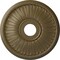 Ekena Millwork Berkshire Ceiling Medallion (Canopies up to 6 3/8"), 20 1/8"OD x 3 7/8"ID x 1 7/8"P, Mississippi Mud CM20BE1MMF - alternate 1